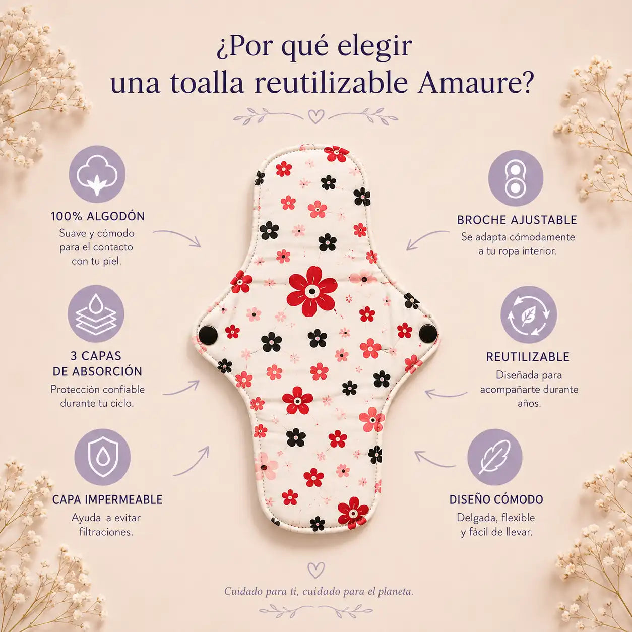 Kit de Toallas Reutilizables Amaure