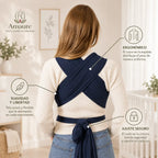 Fular Ergonómico Amaure® cuida tu espalda  y la postura de tu Bebe
